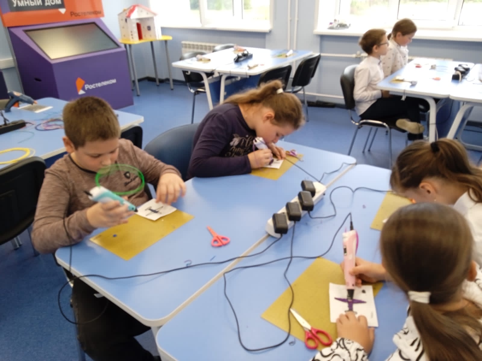 Ученики приступили к занятиям в детском технопарке «Кванториум».